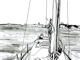Pêche au calamar en face du Frioul