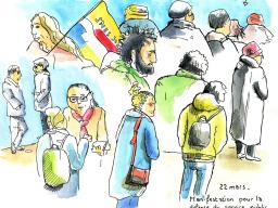 La diversité des manifestants