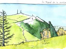 Le signal de la montagne de Lure