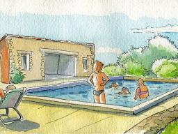 La piscine de Cabrière